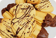 Galletas rizadas